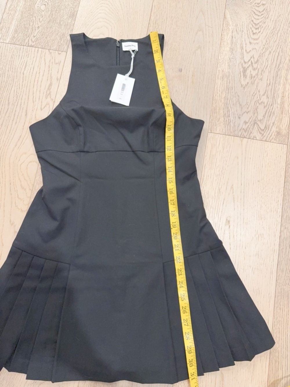 NWT 126969 Aritzia Sunday best bridle Dress black 6 - Picture 5 of 6